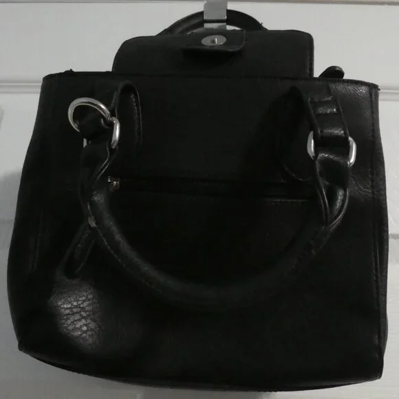 PINK STIX ACCESSORIES | Small Black Embossed Handbag - Picture 4 of 9